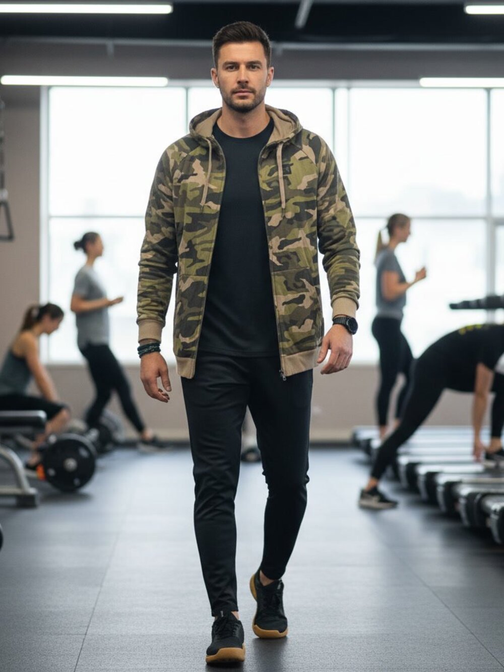 Under Armour Camo Full Zip Hoodie XL